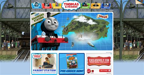 thomas the tank engine website